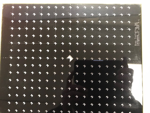 Optronics Specialties - Rose Technologies Calibration Grid w/ case - MW5