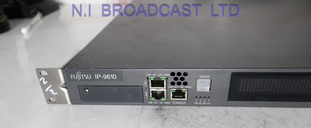 Fujitsu ip-9610 dual encoder (2x encoder cards installed, HDSDI h.264 etc)