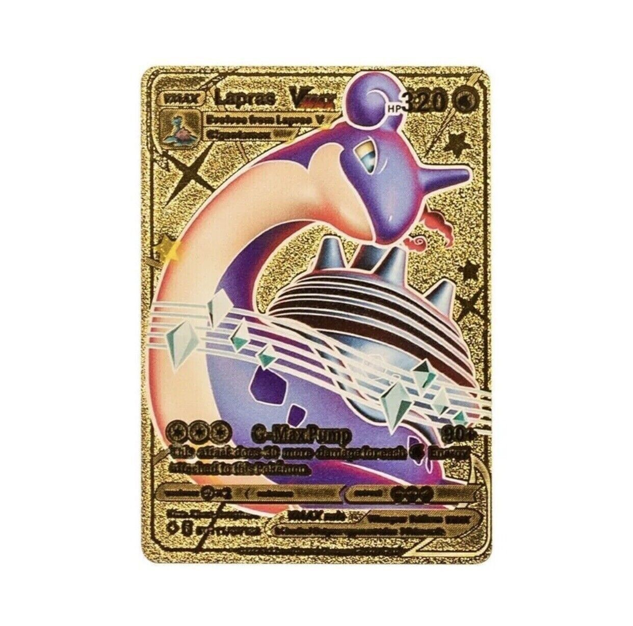 55Pcs Pokemon Card Foil GOLD PACK CARDS TCG GX Vmax GX Card Charizard christmas