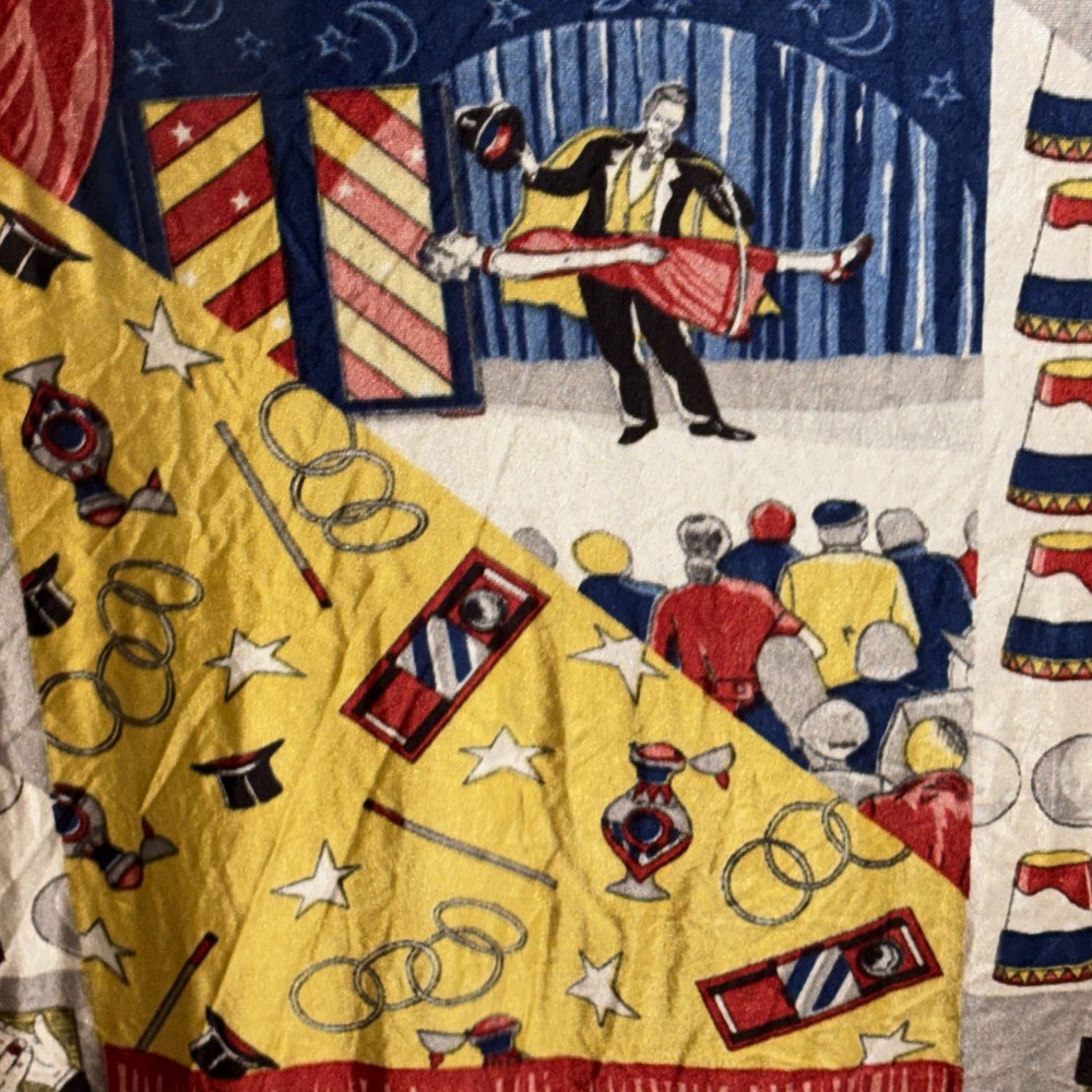 Vintage Huge 6 Ft Magician Silk