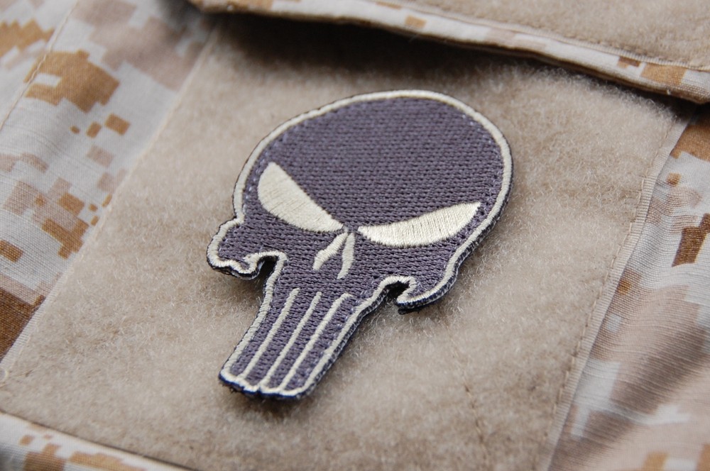 Navy SEAL ACU MilSpec Skull Morale Patch Devgru NSWDG