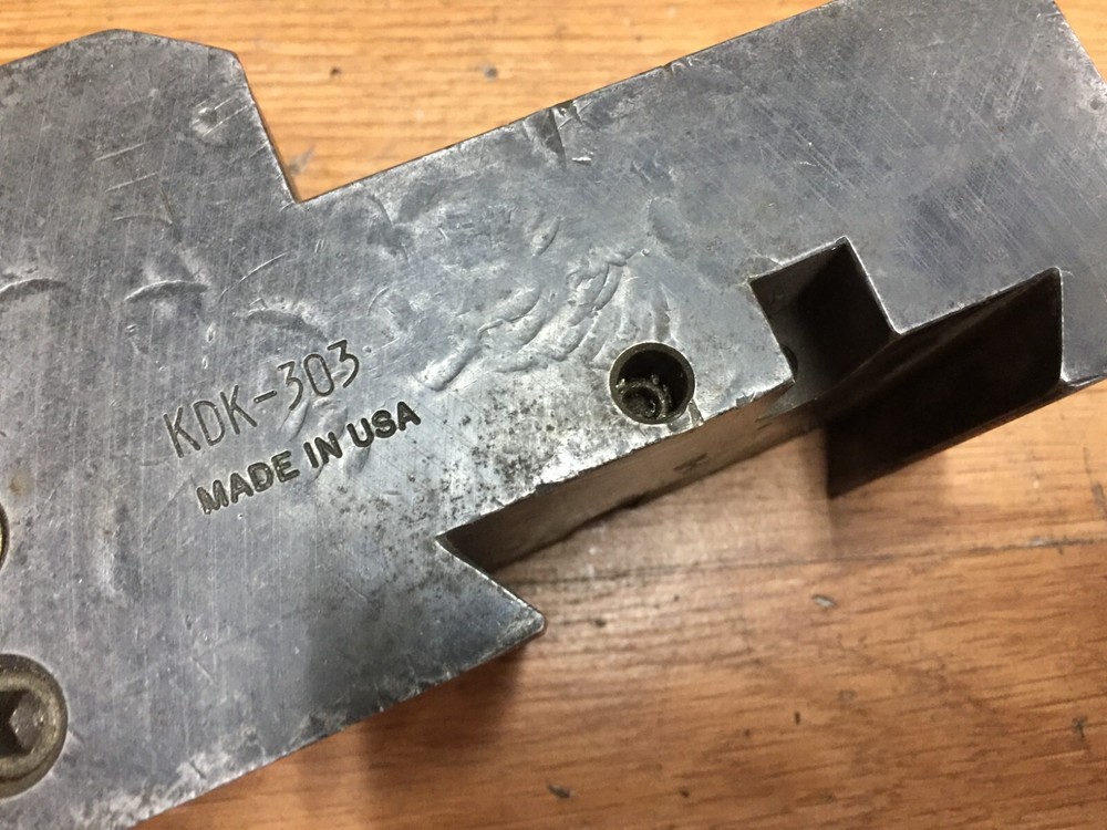 KDK NO. 305 QUICK CHANGE TOOL HOLDER 2 1/2" CAP