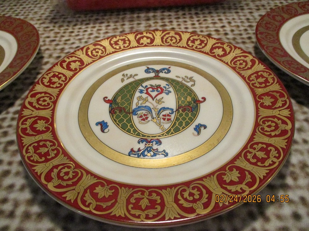 Home Interiors JOY Christmas Plates