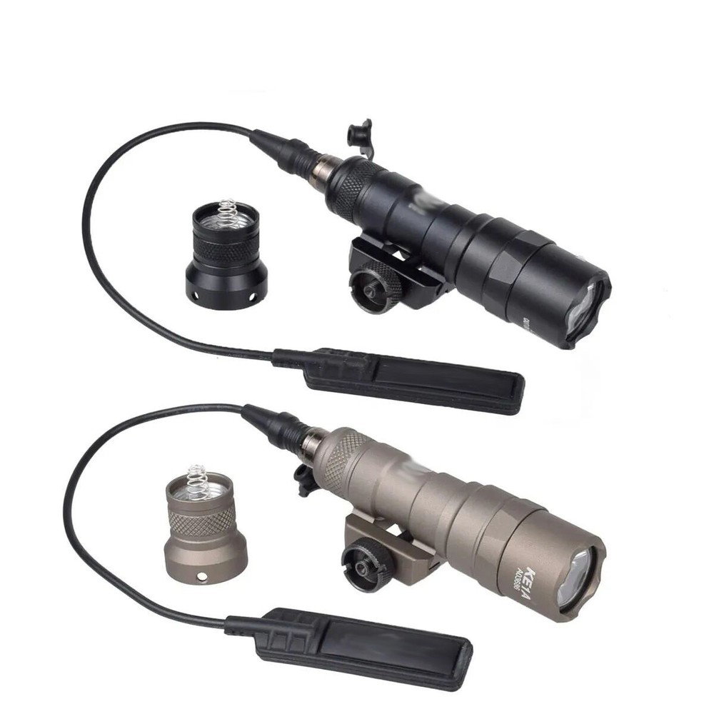 for M300B Tactical Weapon Light LED Flashlight Picatinny with Remote Switch US