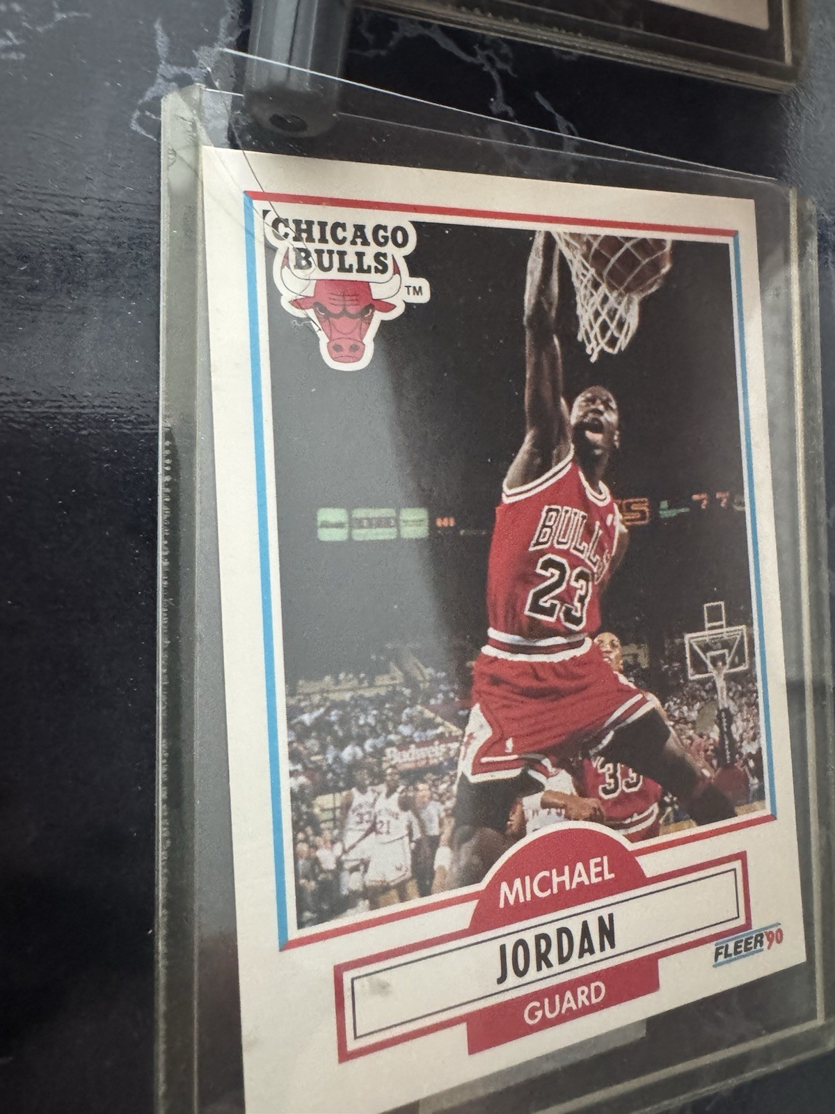 Michael Jordan Collectors Plaque - Vintage - Sports Cards & Name Plate - 15”x12”