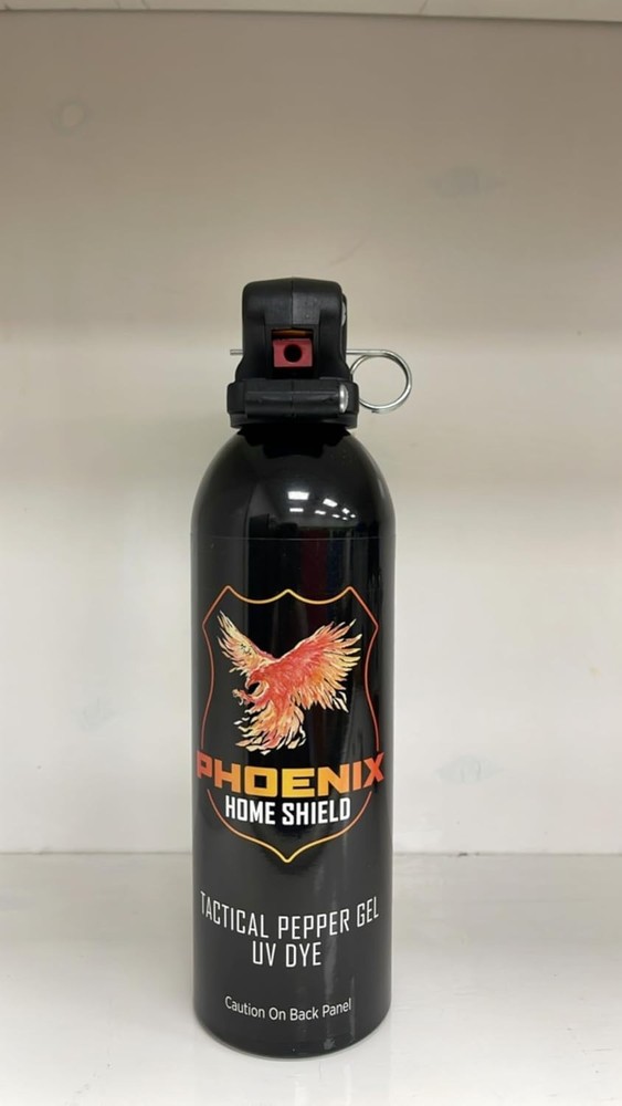 Self-Defense Pepper Gel with Pull Pin & 25ft Range – Maximum Strength Protection