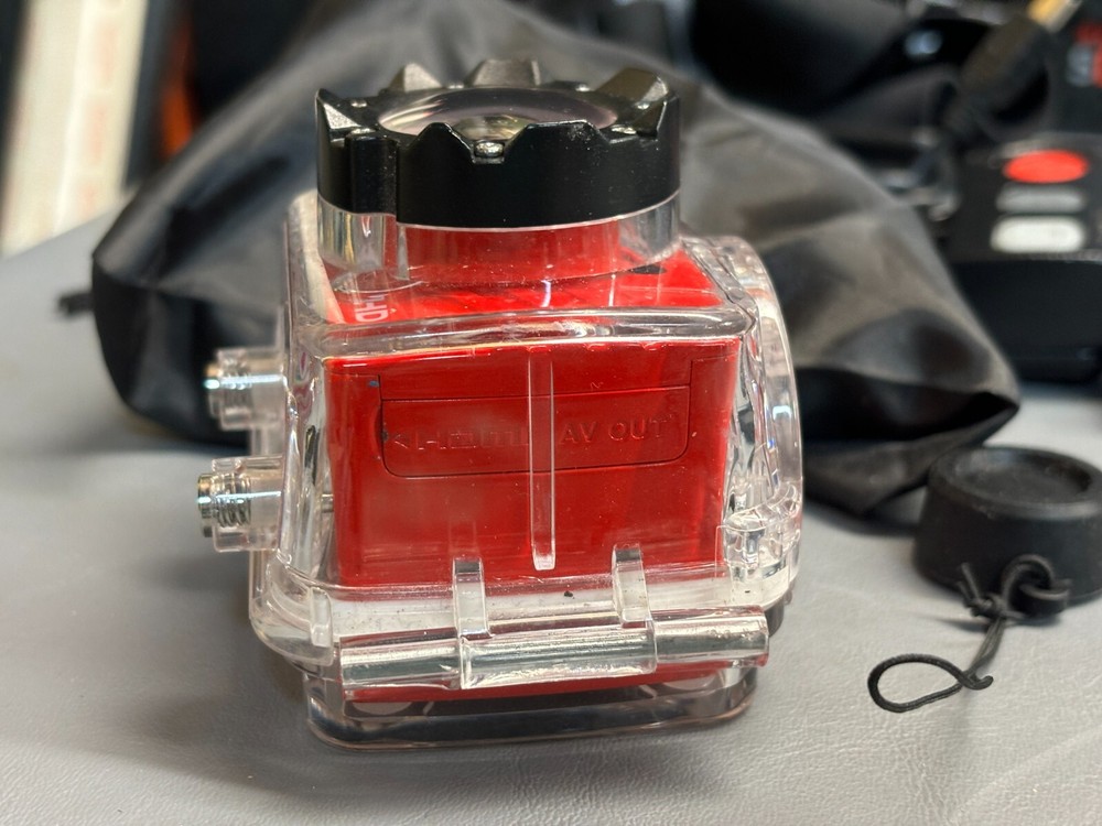Nabi Square HD 4K Waterproof Action Camera - Red!