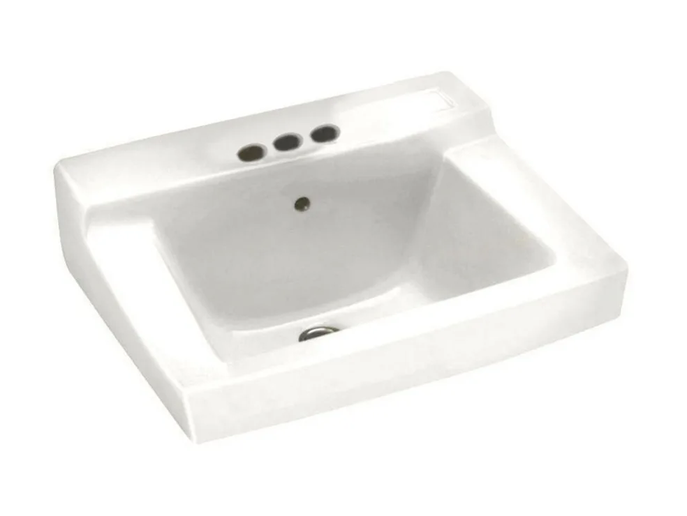 American Standard 0321.026 Declyn 18-1/2" Rectangular Bathroom Sink, White