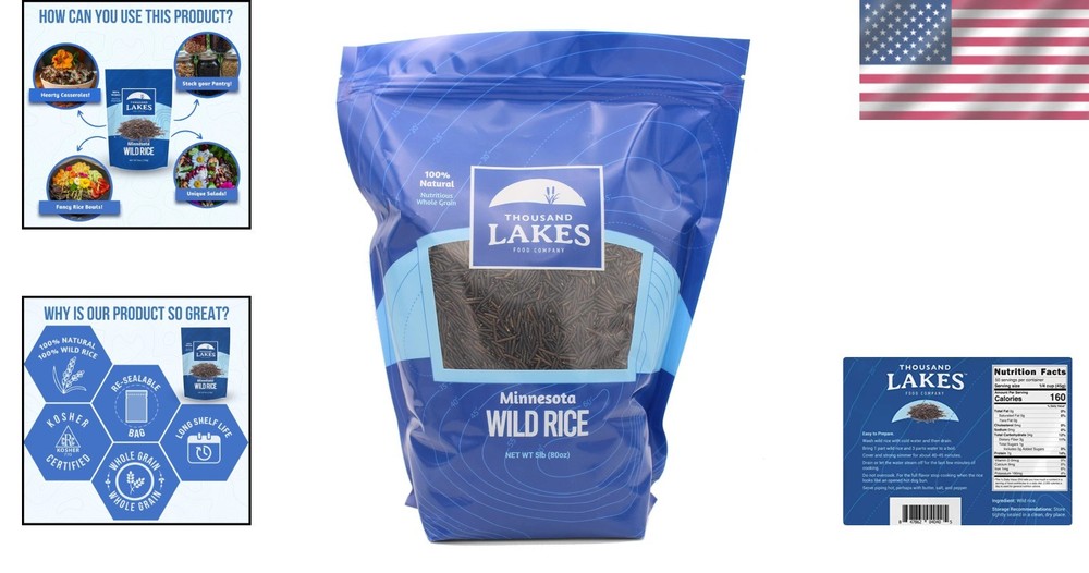 Minnesota Wild Rice - 100% Natural