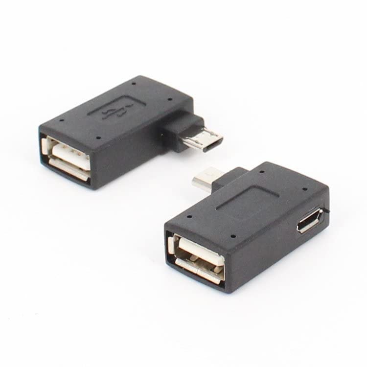 OTG Adapter, 2 Pack USB Adapter Compatible with Fire Stick Memory Black