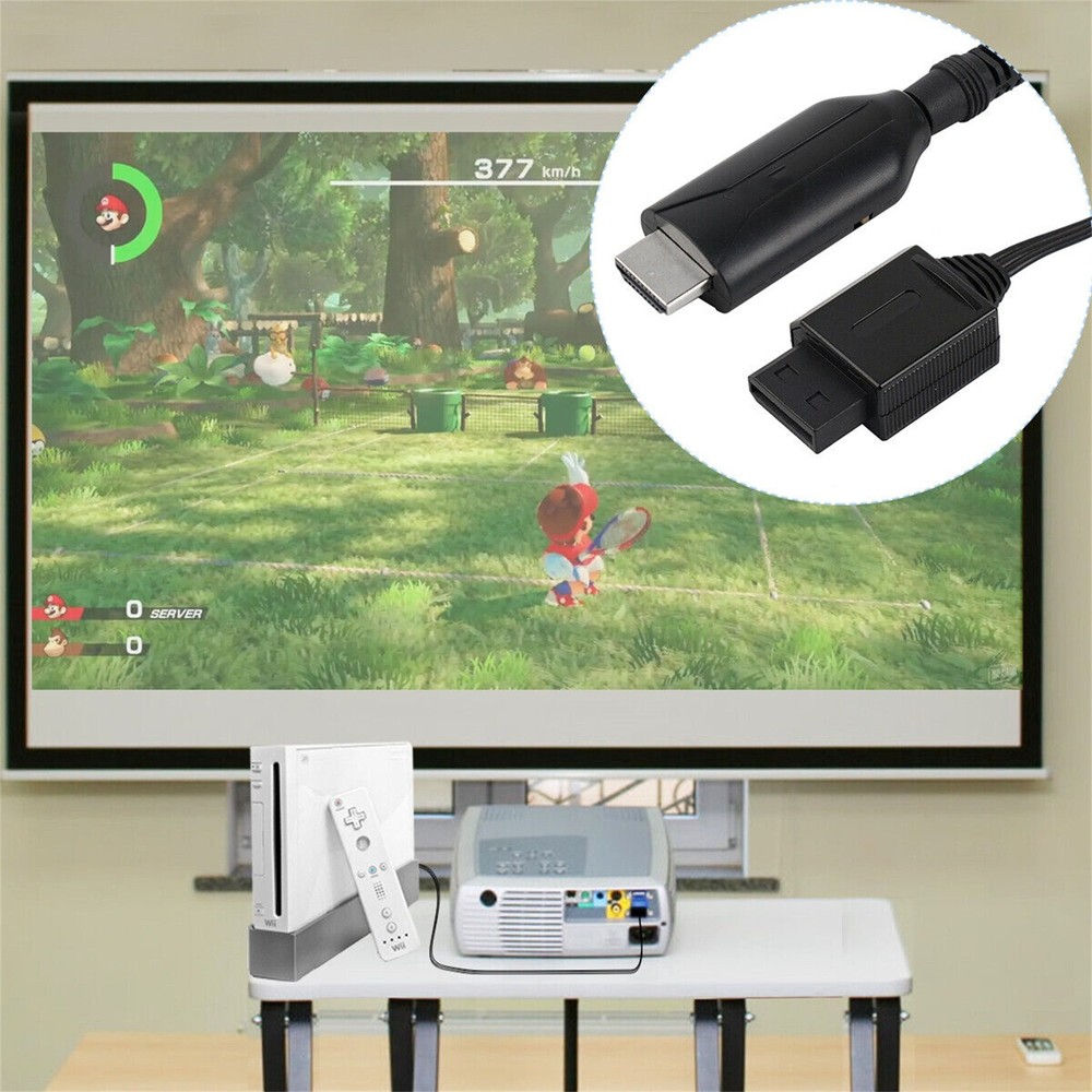 1 Pcs USB Cable Wire Durable Replacement For WII to HDMI Converter Adapter