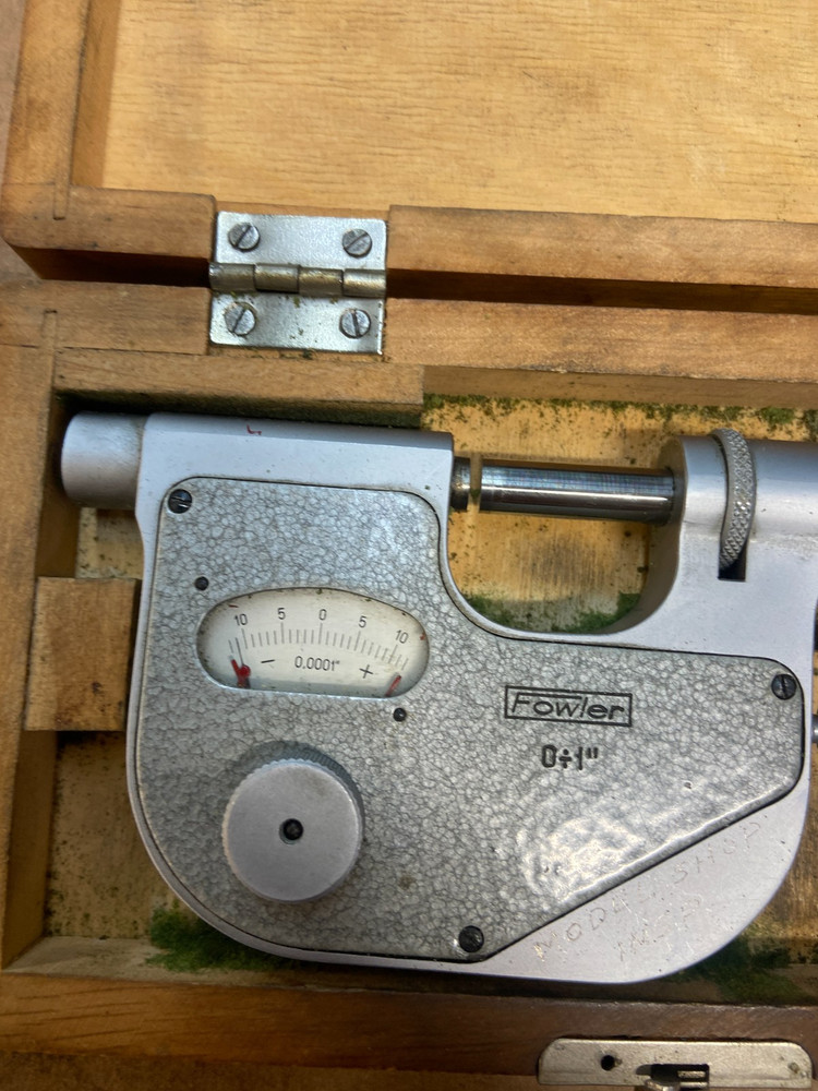 FOWLER  INDICATING  0-1 MICROMETER