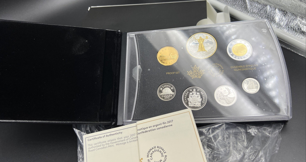 2017 Canada Confederation Silver Proof Set w/ Box & COA sku#b