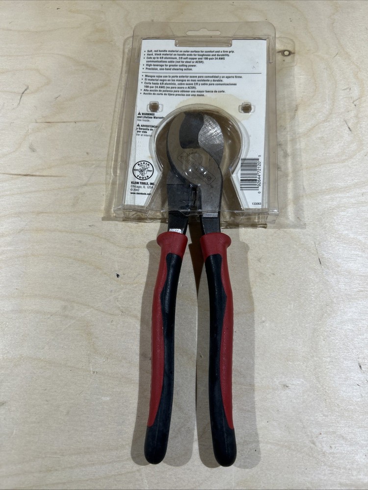 Klein Tools J63050 Journeyman™ High Leverage Cable Cutter NEW