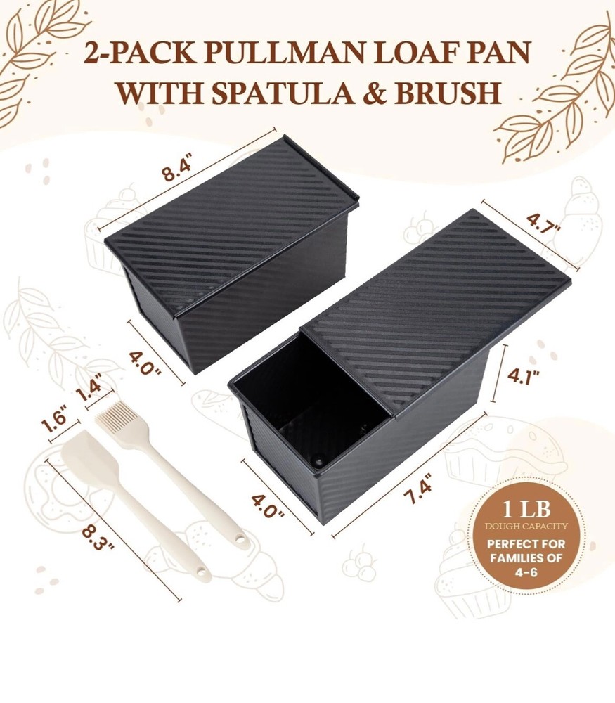 Cartman Pullman Loaf Pan Set