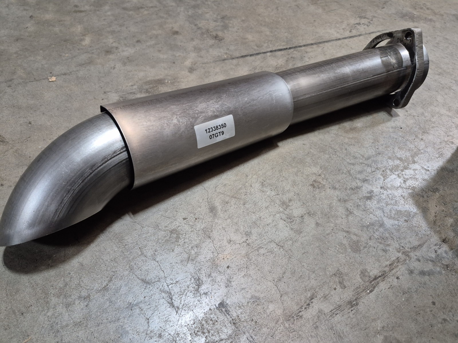 HUMVEE EXHAUST PIPE HUMMER NOS NSN 2990-01-190-1089 P/N 12338350 KASCAR