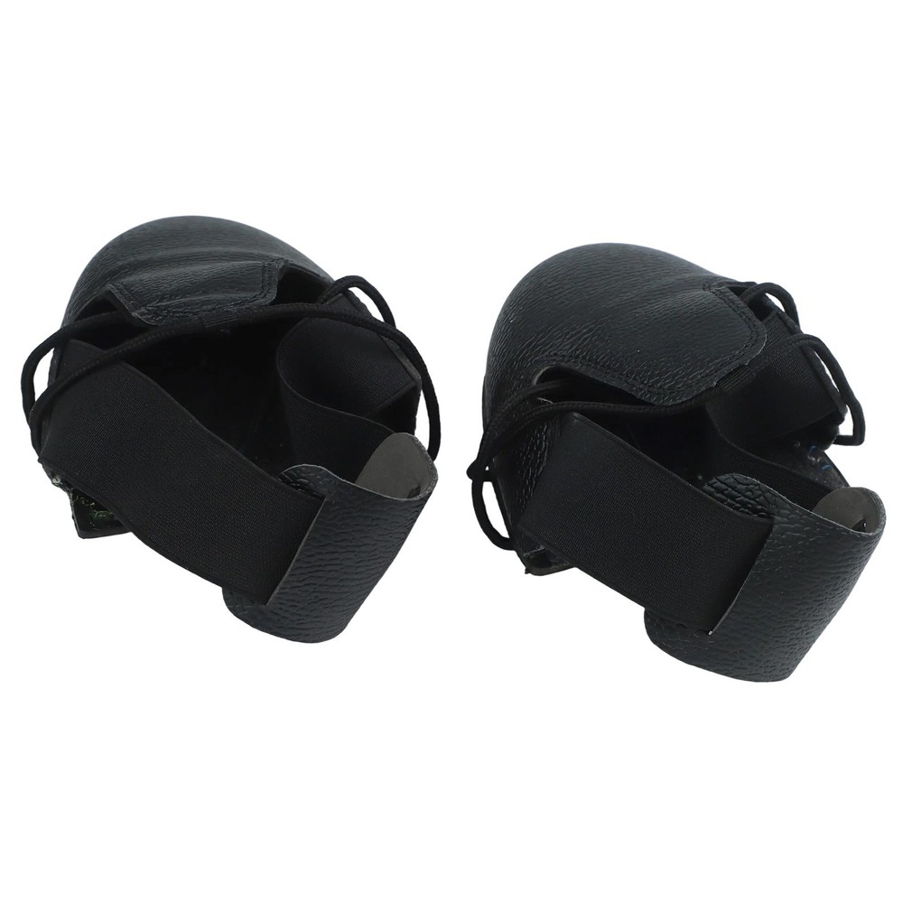 Leather Safety Shoe Covers Featuring Elastic Bands for Customizable Fit at Work