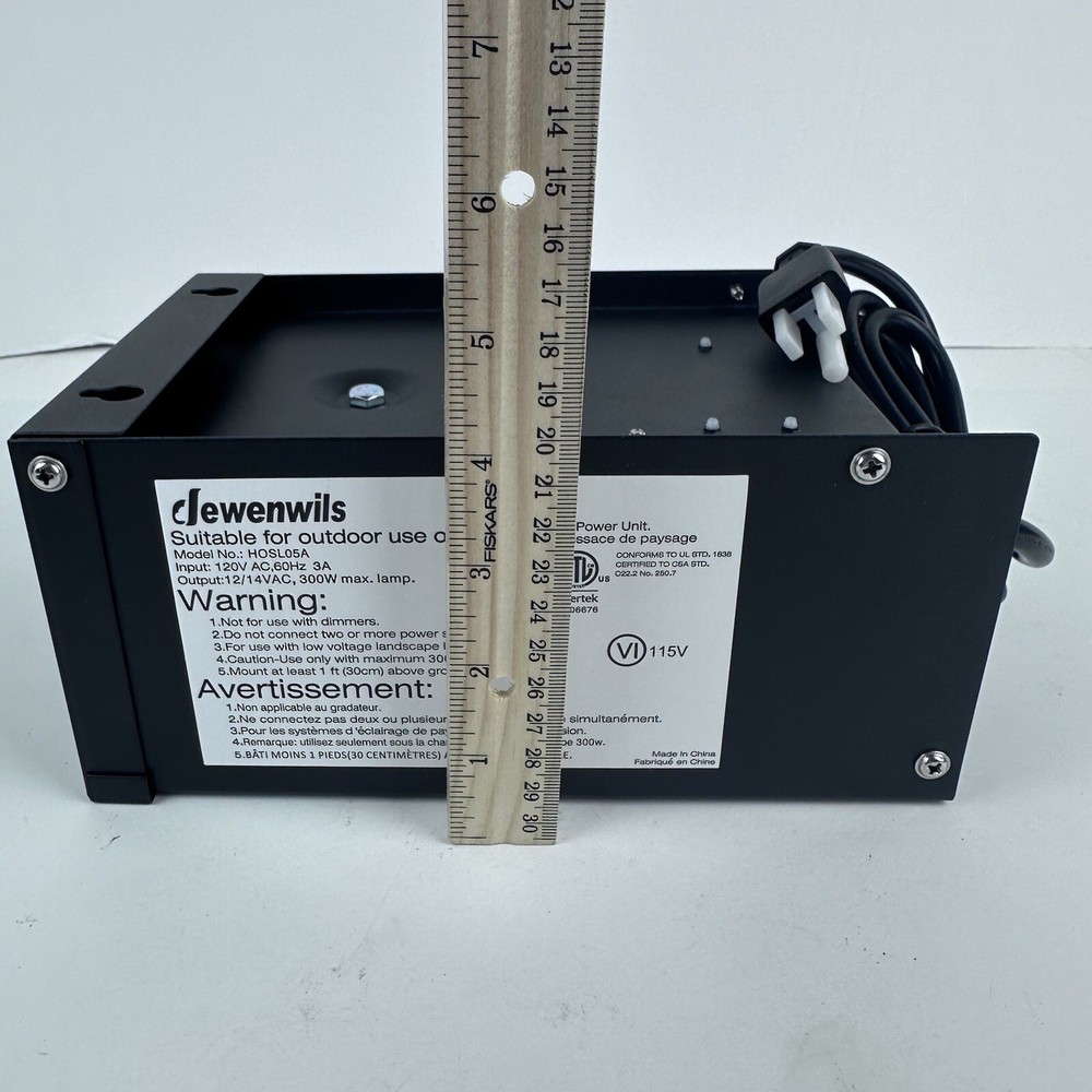 Dewenwils 200W Low Voltage Landscape Transformer with Timer & Photocell Sensor