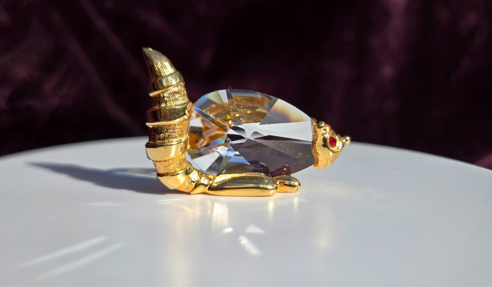 Swarovski Trimlite Small Racoon Figurine