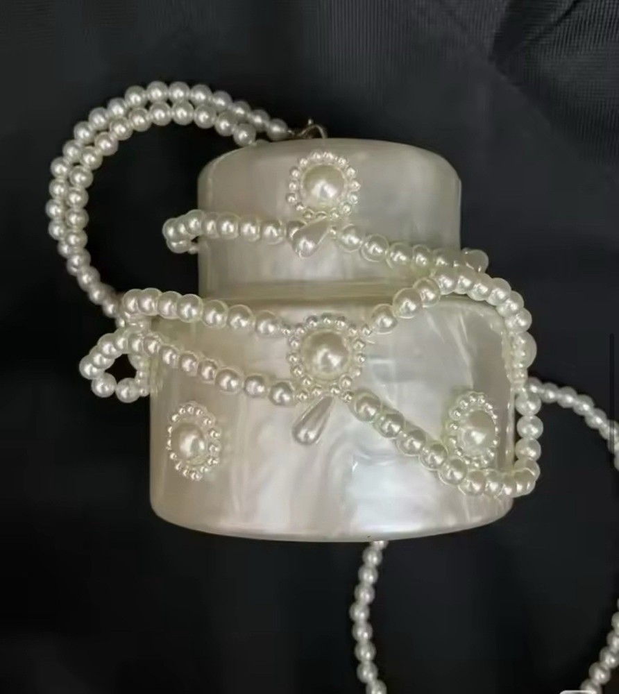 Wedding Cake Shaped Bridal Bag