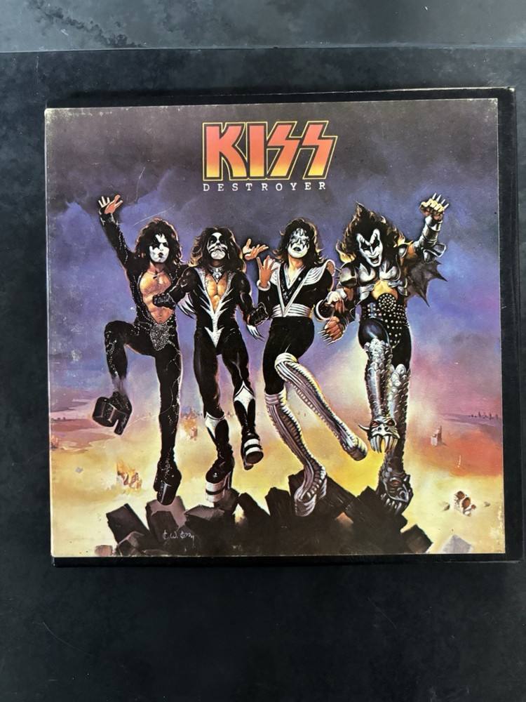 KISS DESTROYER REEL TO REEL TAPE 1976 AUCOIN