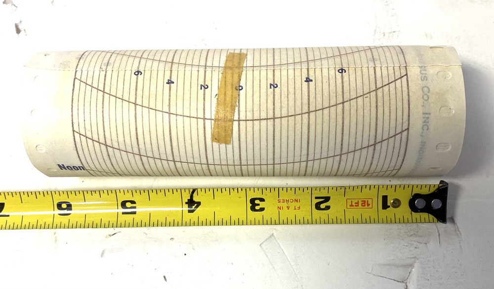 Esterline Angus Record Chart 4332-A