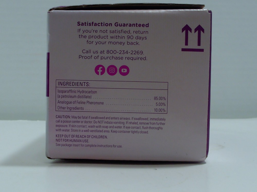 Comfort Zone Multi-Cat Pheromone Formula Diffuser Kit and 6 pk Cat Calming Refil