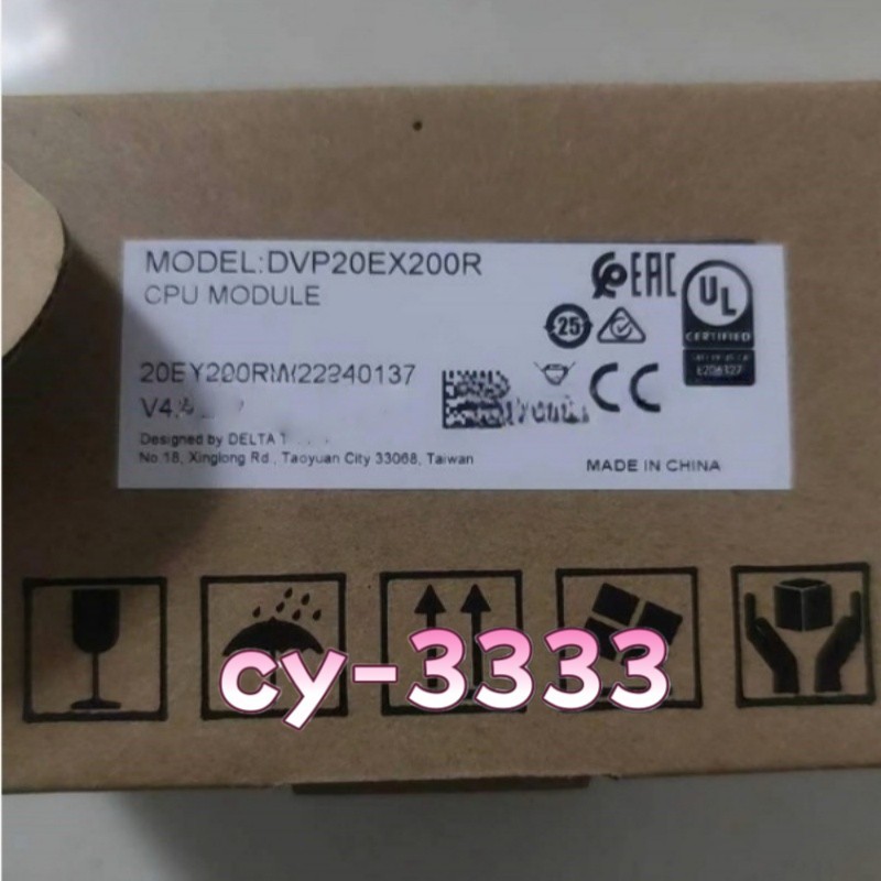1PCS NEW Delta PLC DVP20EX200R DVP20EX200R Programmable Controller