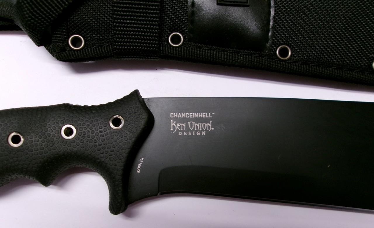 CRKT K910KKP Ken Onion ChanceInHell Machete Fixed Blade w/ Sheath