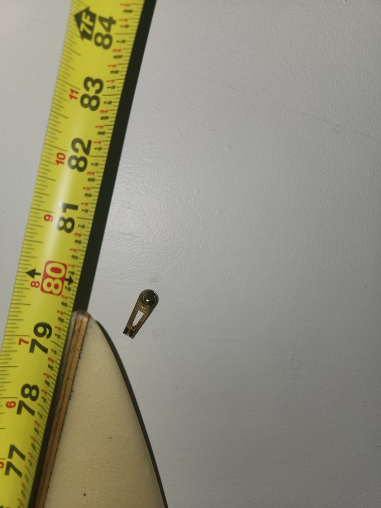 Rusty Surfboard Tri-fin Approx. 80 Inches