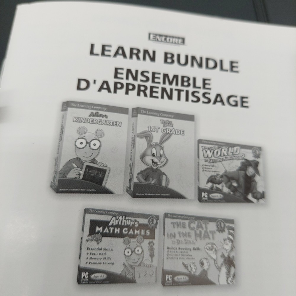 Encore Learn Bundle Ensemble D’Apprentissage 5 Learning Discs DVD