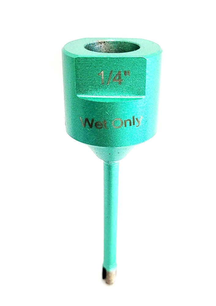 1/4” Non-Coring Bit for Granite Marble Stone Drilling - 5/8"-11 Threads