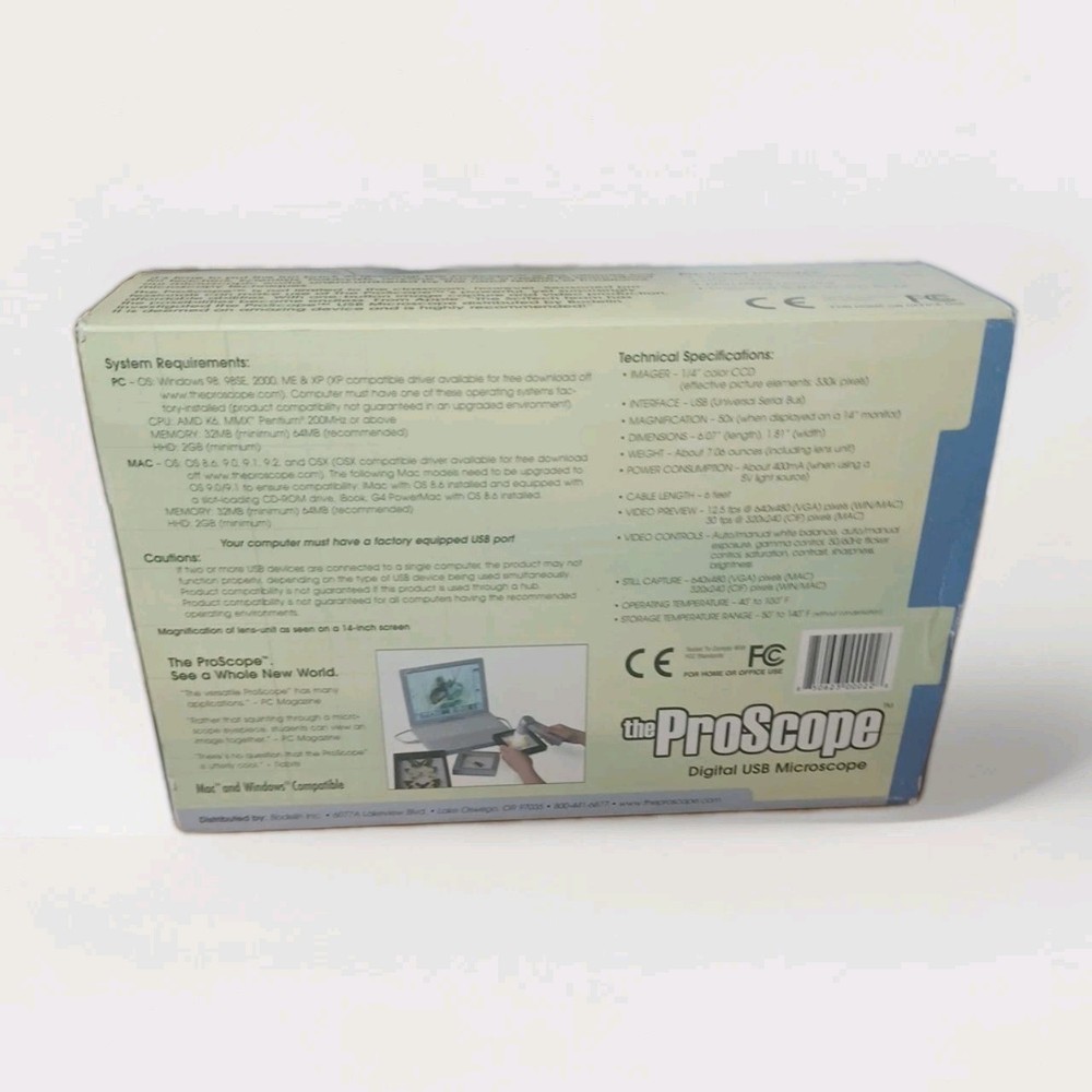 Scalar "The ProScope" Handheld Digital USB Microscope M2 UM02-SUZ-01