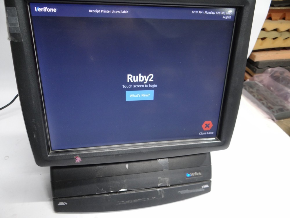 Verifone RUBY 2 CI Terminal Touchscreen - Ruby2 14-104 M169-000-01-NAA