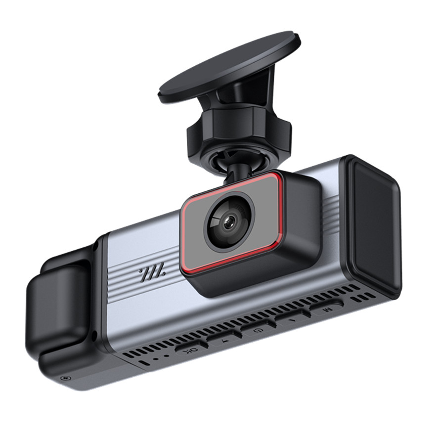 Three Lens Car Interior Dash Camera HD 1080P DVR Video Recorder Loop Recording