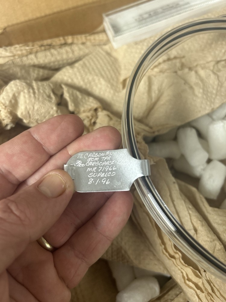 1% Carbowax Gas Cromatography Column