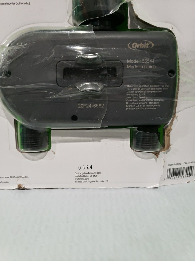 Orbit Advanced Hose Faucet Timer Programmable 2-Outlet Good