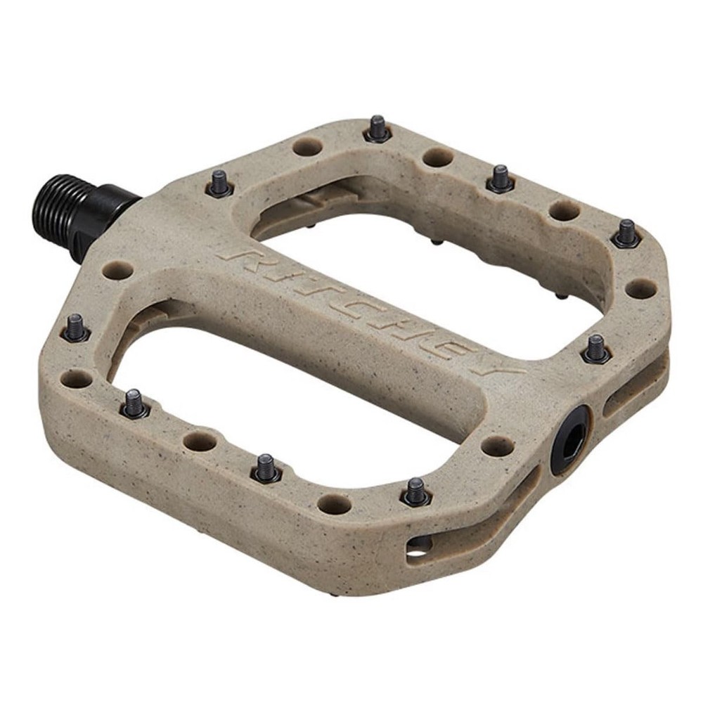 Ritchey Bigfoot Platform Pedals w/ Replaceable Pins, Chromoly Axle, Mojave Sand