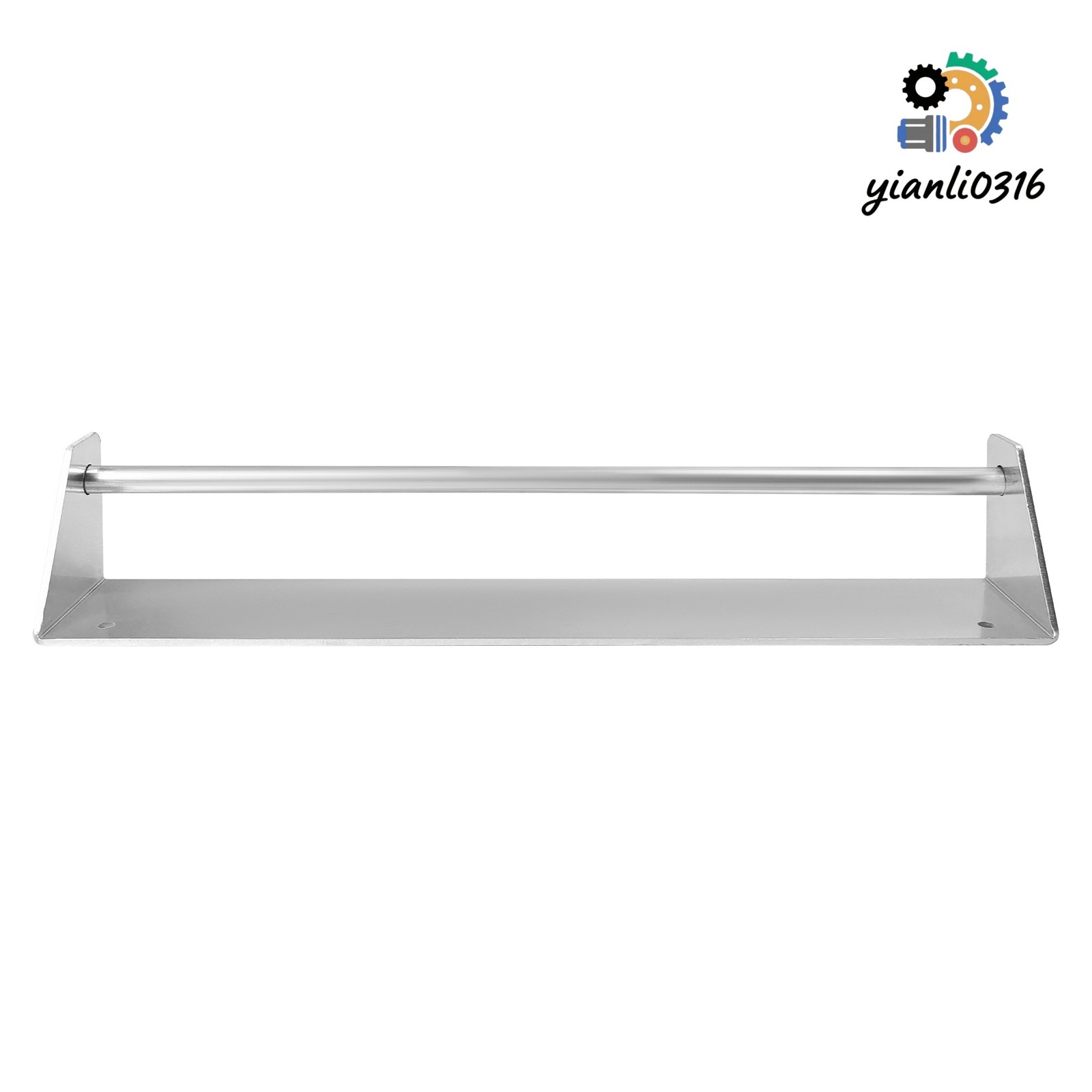 Aluminum Tie Down Hanger Holder Rack for Trailer Garage Storage Organizer Silver