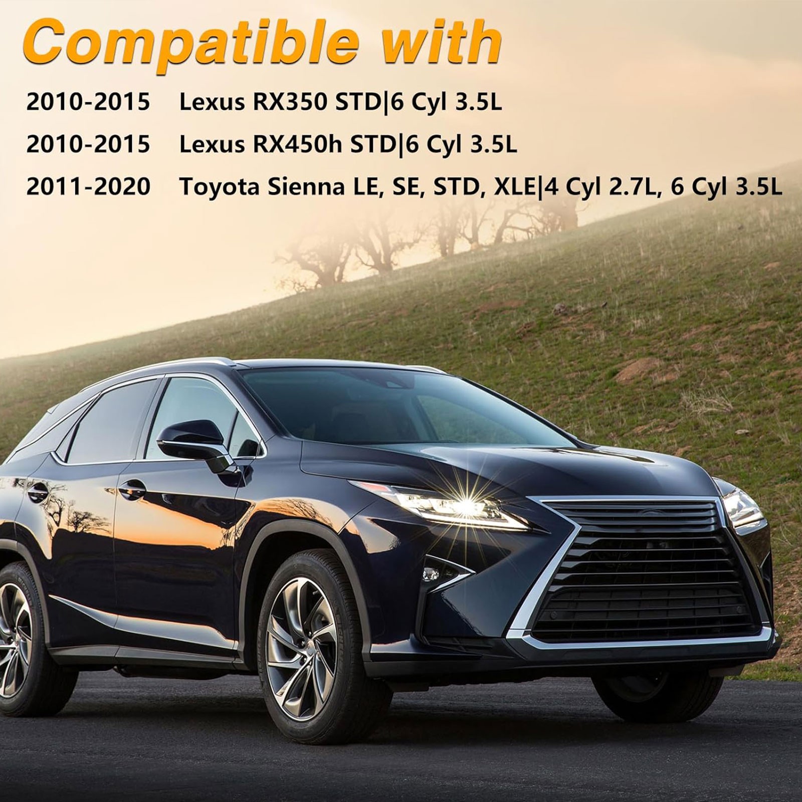 COOLANT OVERFLOW RESERVOIR COVER CAP 16405-0P040 FIT FOR TOYOTA SIENNA 2011-2020