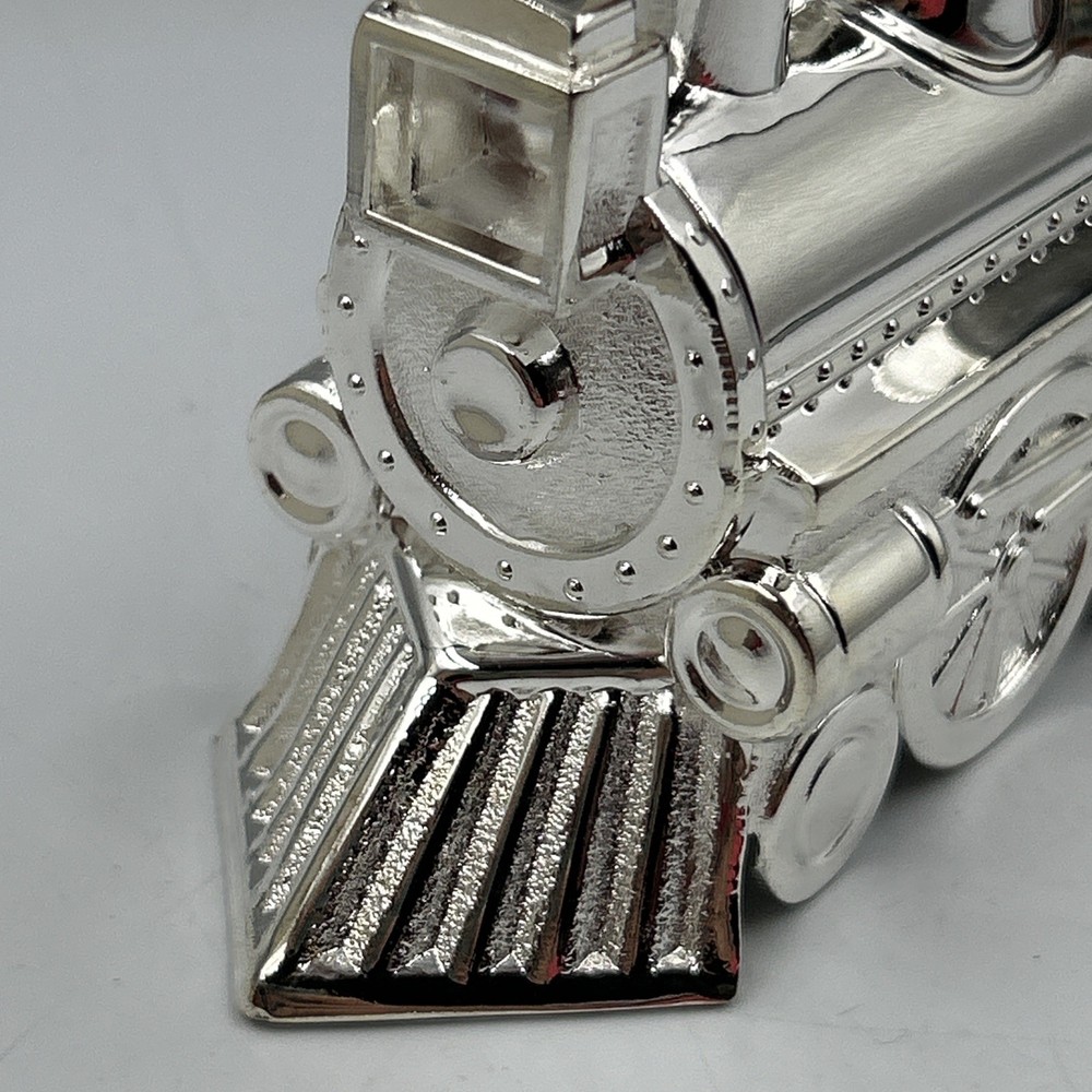 Things Remembered Silverplated Train Bank With Box