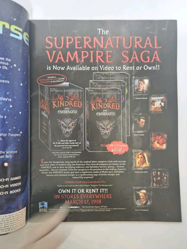 Sci-Fi Universe Magazine June 1998