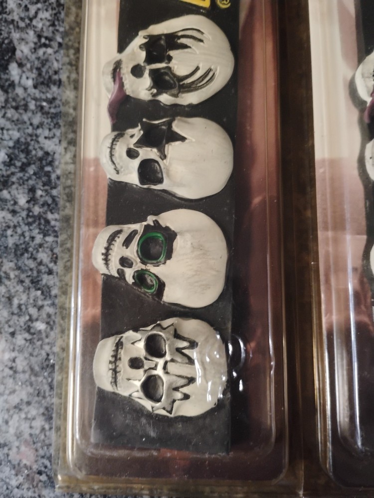 RARE 2005 Kiss Army Incense Burner C&D Visionary Inc Skulls Ace Frehley lot of 2