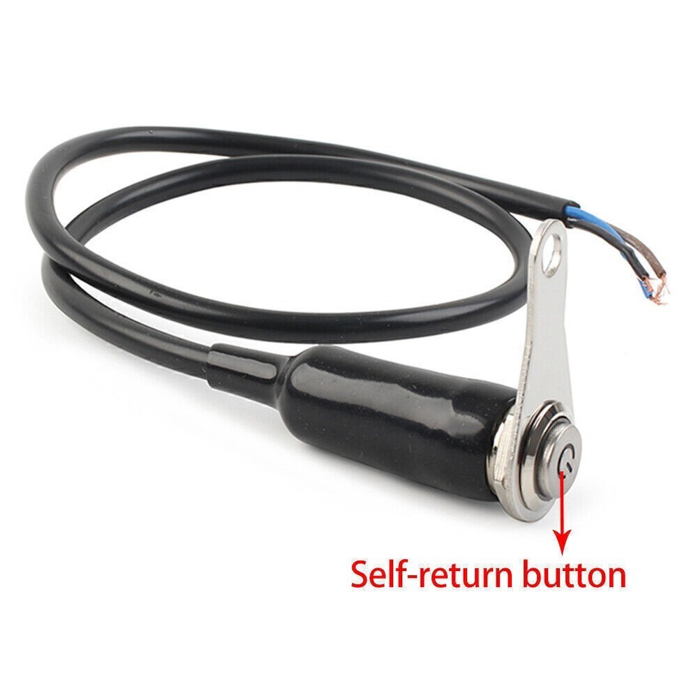 ON/OFF Handlebar Mount Push Button 12V Headlight Fog Light LED