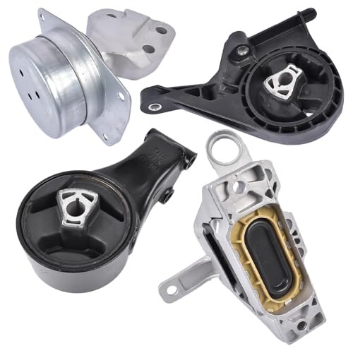 4PCS Engine Motor Mount and Transmission Mount Set Replacement for Chevy