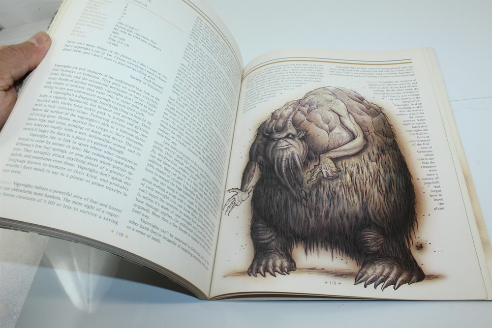 Vintage 1995 Advanced Dungeons & Dragons Monstrous Compendium Appendix II