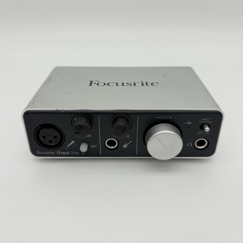 FocusRite iTrack Solo Audio USB Interface, USED