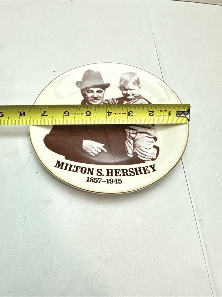 Milton S Hershey Commemorative Plate