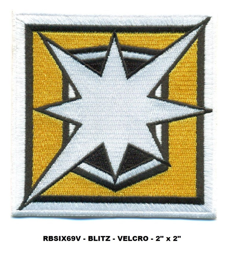 RAINBOW SIX OPERATION BLITZ VEL-KRO PATCH - RBSIX69V