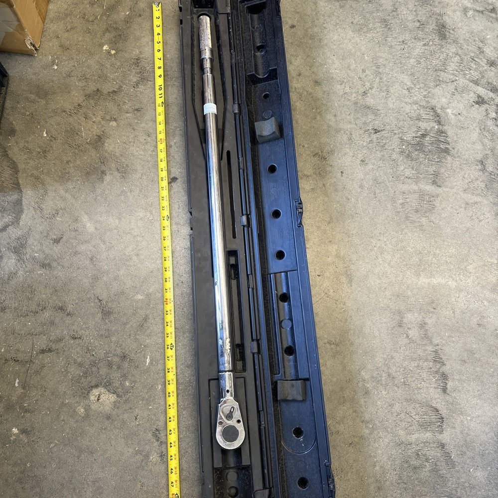 Wright Tool 6448 Calibrated Micro-Adjustable Torque Wrench 100-600 Torque